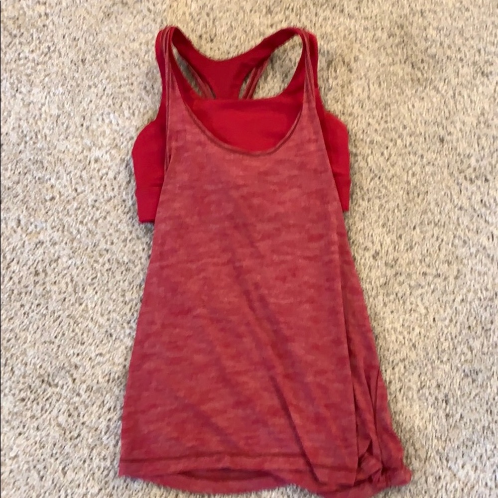 Lululemon Tank Top w/ Built-in Bra